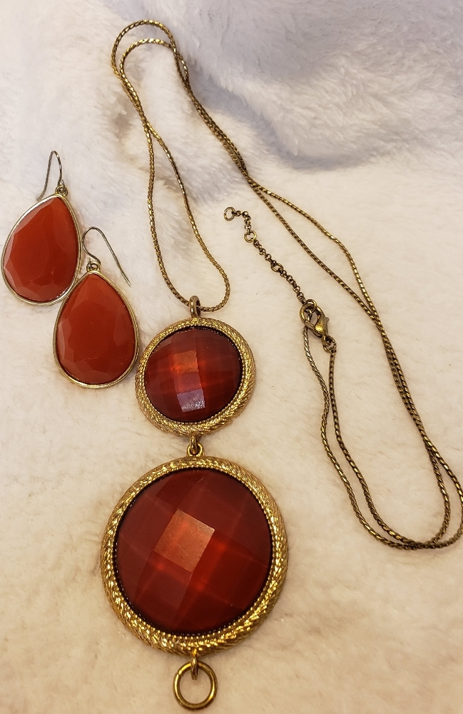 Vintage Necklace/ Earrings